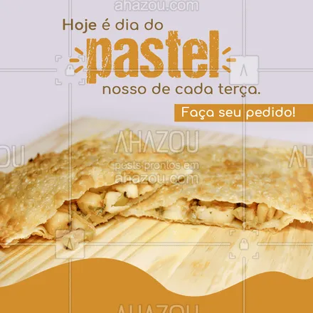 posts, legendas e frases de pastelaria  para whatsapp, instagram e facebook: O seu sabor favorito está aqui esperando por você, vem pra cá! 🤩😋
#ahazoutaste #amopastel  #foodlovers  #instafood  #pastel  #pastelaria  #pastelrecheado 