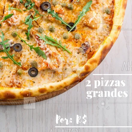 posts, legendas e frases de pizzaria para whatsapp, instagram e facebook: É isso mesmo, você não vai perder essa né? Peça já a sua! #combo #pizza #ahazou #pizzaria #delivery