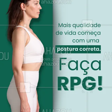 posts, legendas e frases de para whatsapp, instagram e facebook: O RPG não só alivia dores, mas também reeduca seu corpo para movimentos mais saudáveis. Ideal para quem trabalha sentado ou sofre com hérnias e escolioses.
👉 Agende sua sessão e sinta a diferença!
#ReeducaçãoPostural #RPG #BemEstar #Fisioterapia