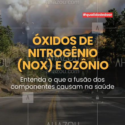 posts, legendas e frases de posts para todos para whatsapp, instagram e facebook: 🚗 Queimadas e a combustão de veículos liberam óxidos de nitrogênio (NOx), que, junto com o ozônio, formam uma perigosa combinação de poluentes atmosféricos. ❗ Problemas à saúde: Esses gases podem agravar a asma e outras doenças respiratórias, especialmente em crianças e idosos. Exposições prolongadas aumentam o risco de pneumonia e bronquite. 🌞 Atenção ao horário: Concentrações de ozônio são mais altas entre 12h e 16h. Evite se expor ao ar livre nesses períodos.

#ahazou #qualidadedoar #queimadas #dicas #poluiçãoatmosférica 