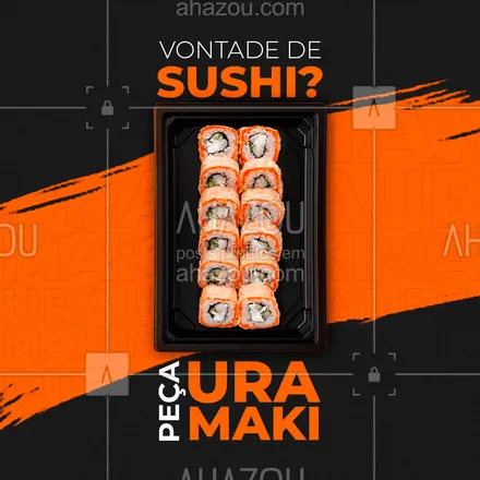 posts, legendas e frases de cozinha japonesa para whatsapp, instagram e facebook: URAMAKI é um sushi muito bonito e delicioso. É chamado de sushi invertido por ter uma camada de arroz envolvendo a folha de nori que envolve diretamente o recheio. Quer saber mais sobre o URAMAKI? Peça já o seu e com"PROVE" essa maravilha japonesa. ???

 #ahazoutaste #ahazoutaste  #sushitime #japanesefood #sushilovers #comidajaponesa #japa