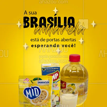 posts, legendas e frases de bares para whatsapp, instagram e facebook: Peça agora mesmo o seu kit de Brasília Amarela e deixe sua noite mais interessante! ??? #BrasiliaAmarela #Corote #ahazoutaste #KitCorote #Bar #Bares #ahazoutaste 