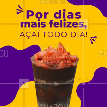 posts, legendas e frases de gelados & açaiteria para whatsapp, instagram e facebook: Açaí vai bem em todos os momentos! Dê um toque de Açaí nos seus dias! 💜
#ahazoutaste #cupuaçú  #gelados  #açaí  #açaíteria  #icecream 