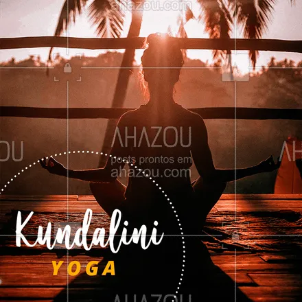 posts, legendas e frases de yoga para whatsapp, instagram e facebook: A Kundalini Yoga é uma ciência milenar sobre a arte de lidar com a expansão da consciência, acordando e fazendo subir a ENERGIA KUNDALINI pelo canal da espinha vertebral, atravessando e ativando os centros de energia denominados de chakras. A KUNDALINI é um incrível e poderoso reservatório de energia que tem por símbolo uma serpente enrolada na base da coluna vertebral. Essa força tem a energia do átomo, é transmitida pela respiração e que todo ser humano tem disponível para dar vida à seu corpo-matéria. Toda yoga faz subir a kundalini, mas cada uma tem seu tempo. Essa energia transformadora trabalhada ao longo das práticas tonifica, limpa e revigora o metabolismo, fortalecendo a saúde psico física do ser humano. ✨

#rajayoga #yoga #ahazou #saude #bemestar