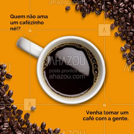 posts, legendas e frases de cafés para whatsapp, instagram e facebook: Um cafézinho sempre vai bem.
Venha conhecer nosso espaço e experimentar nosso café.
#ahazoutaste #cafeteria  #café  #coffee  #barista  #coffeelife 