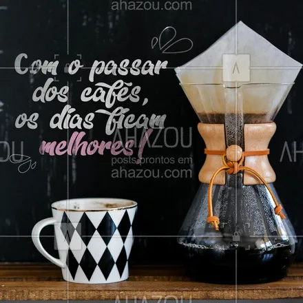 posts, legendas e frases de cafés para whatsapp, instagram e facebook:  Café é vida! ?☕
#café #frasesdecafé #ahazoutaste  #barista #coffeelife #coffee