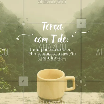posts, legendas e frases de posts para todos para whatsapp, instagram e facebook: Deixe o universo surpreender você! A terça pode ser melhor do que você imagina. 🍀

#frasesinspiradoras #tercafeiraleve #acredite #novasoportunidades #pensamentopositivo #terçafeiracomfé