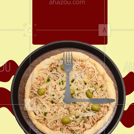 posts, legendas e frases de pizzaria para whatsapp, instagram e facebook: Essa é a nossa hora favorita e cada segunda merece uma deliciosa fatia. ?? #editaveisahz #ahazoutaste 