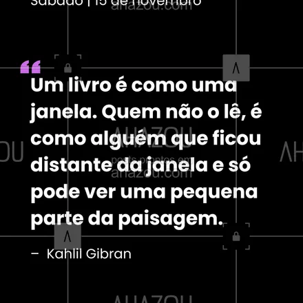 posts, legendas e frases de para whatsapp, instagram e facebook: Leia. Expanda sua vista e sua compreensão do mundo. Não se contente com a pequena parte da paisagem. 📚 #PoderDaLeitura #KahlilGibran #ExpandaSuaMente #JanelaParaOMundo #Cultura