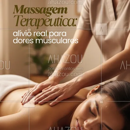 posts, legendas e frases de  para whatsapp, instagram e facebook: Você sabia que a massagem terapêutica ajuda a aliviar dores musculares e reduzir tensões acumuladas do dia a dia? 💫
Com técnicas específicas, ela melhora a circulação, relaxa os músculos e promove bem-estar físico e mental.

✨ Diminui dores nas costas, ombros e pescoço
✨ Aumenta a sensação de relaxamento
✨ Melhora o sono e reduz o estresse

📅 Agende sua sessão e sinta o alívio que seu corpo merece!

#massagemterapeutica #bemestar #massagemparador #relaxamento #saudeequalidade #massagemrelaxante #autocuidado #dor muscular #massagembeneficios