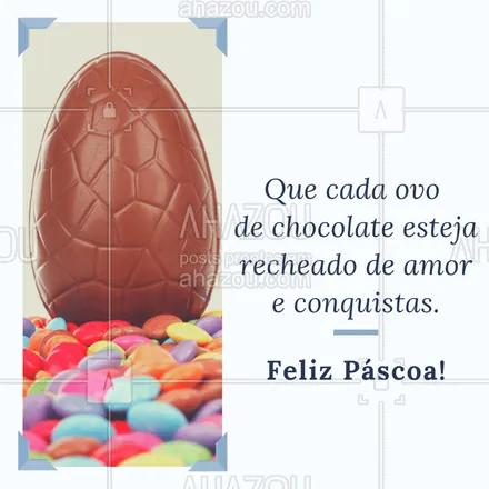 posts, legendas e frases de posts para todos para whatsapp, instagram e facebook: Muito amor nesta Páscoa para todos. Feliz Páscoa!?#pascoa  #ahazou #felizpascoa  #ovodepascoa #conquistas #amor