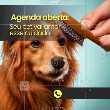 posts, legendas e frases de petshop para whatsapp, instagram e facebook: A agenda está oficialmente aberta para cuidar de quem tanto ama você! Marque agora o horário para o seu pet e veja ele saindo daqui mais feliz do que nunca! 💖 #AgendaPetshop #CuidadoAnimal #PetShop #AhazouPet #petshop #agenda #agendaaberta #serviços 