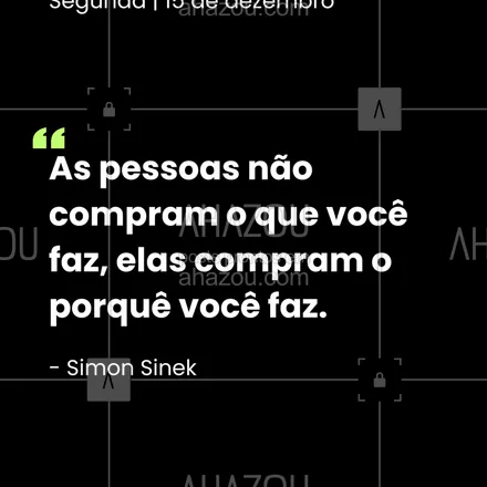 posts, legendas e frases de  para whatsapp, instagram e facebook: Propósito gera conexão. Conexão gera venda. Qual é o seu "porquê"? #simonsinek #startwithwhy #proposito #marketing
