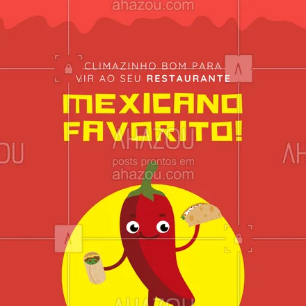 posts, legendas e frases de cozinha mexicana para whatsapp, instagram e facebook: Estamos te esperando, venha provar as delícias que preparamos! 🤩😋🌶
#ahazoutaste #comidamexicana  #cozinhamexicana  #nachos  #texmex  #vivamexico 
