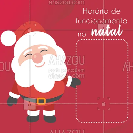 posts, legendas e frases de posts para todos para whatsapp, instagram e facebook: Já se programe! ? #datasespeciais  #natal #horarios #ahazou #bandbeauty 