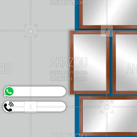 posts, legendas e frases de vidraçaria para whatsapp, instagram e facebook: Procurado espelhos, mas eles nãos se encaixam no seu projeto? Temos a solução! Entre em contato e solicite o seu orçamento #espelho #sobmedida #AhazouVidraçaria #orçamento #vidraçaria