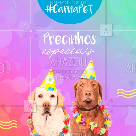 posts, legendas e frases de assuntos variados de Pets para whatsapp, instagram e facebook: Vem curtir o Carnaval do melhor jeito: com promoção! ?? #promoçao #ahazou #pet 