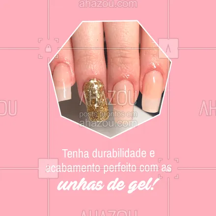 posts, legendas e frases de manicure & pedicure para whatsapp, instagram e facebook: Venha conferir e comprove, sua satisfação é garantida! #AhazouBeauty #beleza #unhas #nailart #manicure 