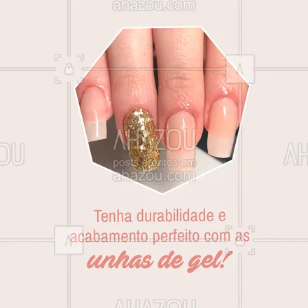 posts, legendas e frases de manicure & pedicure para whatsapp, instagram e facebook: Venha conferir e comprove, sua satisfação é garantida! #AhazouBeauty #beleza #unhas #nailart #manicure 