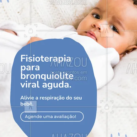posts, legendas e frases de fisioterapia para whatsapp, instagram e facebook: A fisioterapia respiratória é uma aliada essencial no tratamento da bronquiolite viral aguda, ajudando a desobstruir as vias aéreas e melhorar o bem-estar do bebê.
Entre em contato e agende sua avaliação!
#bronquiolite #fisioterapiarespiratoria #saudainfantil #fisiopediatria #cuidadoscomobebe #tratamentoeficaz