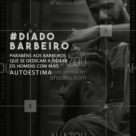 posts, legendas e frases de barbearia para whatsapp, instagram e facebook: Barbeiros são mais que profissionais que cuidam da barba, eles são amigos!🧔
#AhazouBeauty #diadobarbeiro #barbeiro #motivacional #frase  #barbershop  #barbeirosbrasil  #barbearia  #barba  #barber 