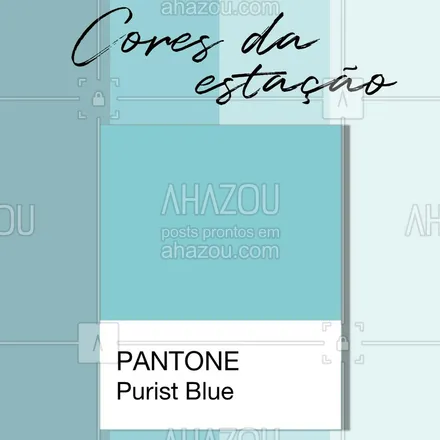 posts, legendas e frases de moda feminina para whatsapp, instagram e facebook: A Purist Blue é a cor mais democrática da estação, pois fica bem em qualquer idade, modelo. Quem mais ama azul? ?

#PuristBlue #TrendColor #CoresdaEstação #Moda #Moda2020 #TendênciaModa #AhazouFashion #Dicas


