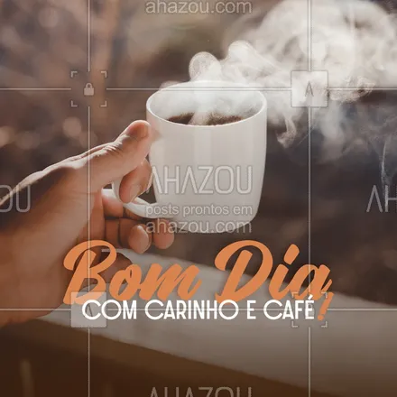 posts, legendas e frases de cafés para whatsapp, instagram e facebook: Comece acreditando no café! Bom dia! #ahazoutaste #cafeteria  #café  #coffee  #barista  #coffeelife #frases #motivacional #bomdia
