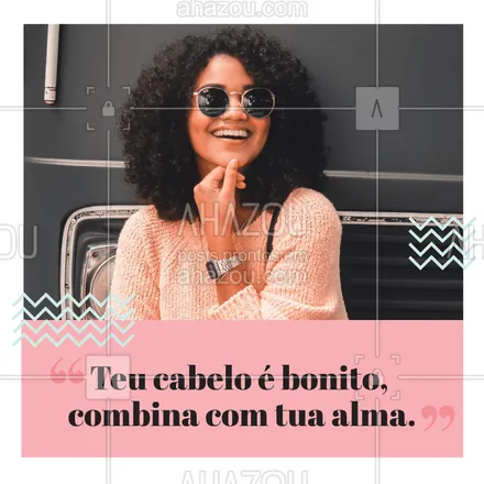 posts, legendas e frases de cabelo para whatsapp, instagram e facebook: Ter a liberdade de ser quem você é, ter seus cachos, deixa a alma mais leve e bonita. ✨
#cabelos #ahazou #frases #motivacional #cachos #cacheada 