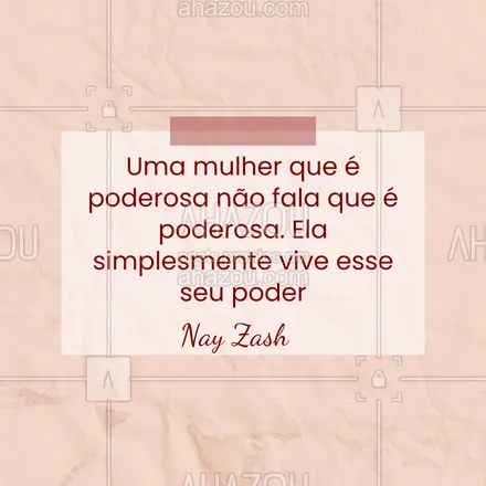 posts, legendas e frases de posts para todos para whatsapp, instagram e facebook: O verdadeiro poder não precisa ser anunciado, ele se expressa em cada passo que damos, em cada escolha que fazemos. Viva seu poder com autenticidade, ele fala por si. 💫✨

#ahazou #frasesmotivacionais #motivacional #empoderamentofeminino 