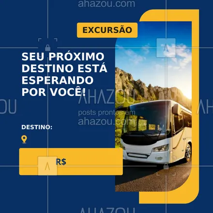 posts, legendas e frases de agências & agentes de viagem para whatsapp, instagram e facebook: 🚍 Bora viajar? Nosso pacote rodoviário para [SEU DESTINO AQUI] inclui tudo para sua comodidade e diversão.
💼 Prepare as malas e venha curtir com a gente!
📞 Reserve agora e não perca essa oportunidade.

#ViajarÉViver #ExcursãoRodoviária #ViagemComAmigos #TurismoNacional