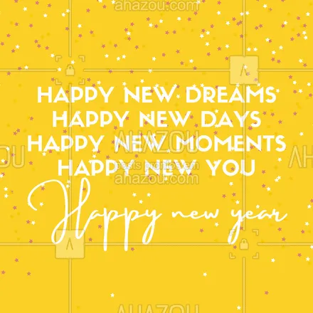 posts, legendas e frases de línguas estrangeiras para whatsapp, instagram e facebook: Um ano novo se inicia e com ele novas oportunidades para ser feliz. Happy new year #AhazouEdu  #ahznoel #newyear #anonovo #felizanonovo