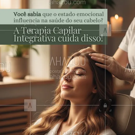 posts, legendas e frases de  para whatsapp, instagram e facebook: stresse, ansiedade e desequilíbrio hormonal podem afetar o couro cabeludo e a saúde dos fios 😔
A Terapia Capilar Integrativa é um tratamento que une técnicas terapêuticas e naturais para restaurar o equilíbrio físico e emocional.

💆‍♀️ Cuidar do cabelo é também cuidar de si mesma.
Agende seu horário e sinta o poder dessa terapia transformadora 🌸

#terapiacapilarintegrativa #saudecapilar #terapiacapilar #autocuidado #bemestar #belezanatural #equilibrio #cabelossaudaveis