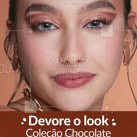 posts, legendas e frases de avon para whatsapp, instagram e facebook: Quer a receita desses looks deliciosos? 😋
Todos os ingredientes estão na Coleção Chocolate de Color Trend! 🍫✨
Tem paleta de sombras, esmalte, batom e lápis, tudo inspirado no universo do chocolate. Deu vontade? No meu site tá tendo pré-venda, corre lá! 
#ColorTrendÉTrend #ahazouavon #ahazourevenda