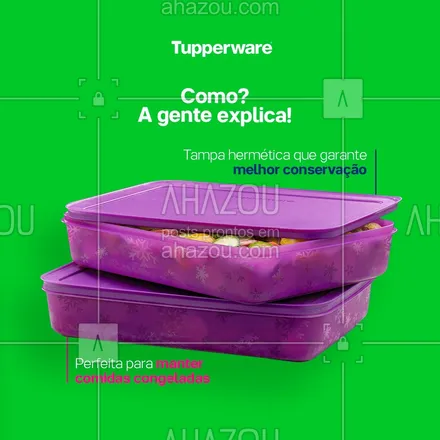 posts, legendas e frases de tupperware para whatsapp, instagram e facebook: Não é novidade que a sustentabilidade é um pilar super importante da nossa atuação. Mas, você sabia que vamos além de reduzir o consumo de plástico de uso único? Nossos produtos também são desenvolvidos para diminuir o desperdício de alimentos!

E isso tudo através de tecnologias que mantém suas comidas fresquinhas por muito mais tempo, seja no freezer, na geladeira, no armário, você escolhe! 

Sabia dessa? Diz aqui nos comentários! #ahazourevenda #ahazoutupperware