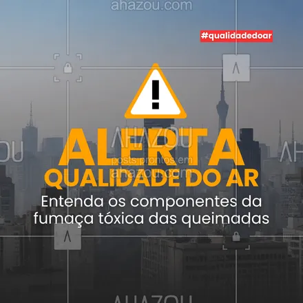 posts, legendas e frases de posts para todos para whatsapp, instagram e facebook: Com as queimadas se intensificando em várias regiões do país, a qualidade do ar se torna uma preocupação urgente. A fumaça liberada carrega uma mistura de poluentes perigosos, como PM2.5, monóxido de carbono (CO), compostos orgânicos voláteis (COVs) e óxidos de nitrogênio (NOx). ❗ Esses componentes, quando inalados, podem causar sérios danos à nossa saúde, desde problemas respiratórios até cardiovasculares. 🚨 Cuide-se! Proteger-se da poluição atmosférica é essencial para sua saúde e bem-estar.

#ahazou #qualidadedoar #queimadas #dicas #poluiçãoatmosférica 