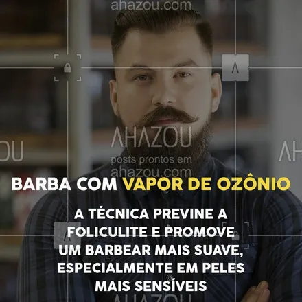 posts, legendas e frases de barbearia para whatsapp, instagram e facebook: Já conhece essa técnica? Venha experimentar!

#vapordeozonio #ahazou #barbearia #barber 