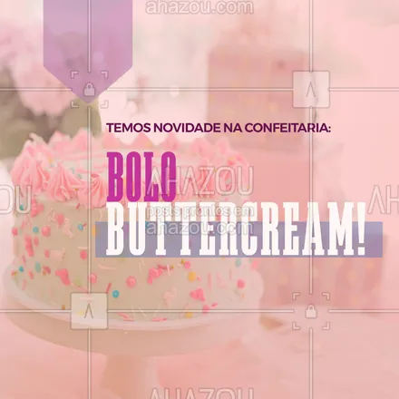 posts, legendas e frases de confeitaria para whatsapp, instagram e facebook: Não perca a chance e venha provar essa delícia! #ahazoutaste #bolo  #bolosdecorados  #confeitaria  #confeitariaartesanal  #doces 