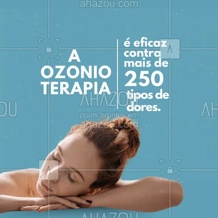 posts, legendas e frases de estética corporal para whatsapp, instagram e facebook: Além de todos os outros benefícios, essa terapia vem se destacando no tratamento para enxaquecas, dores nas articulações, músculos, tendões, entre outras partes do corpo, como uma forma de evitar procedimentos mais complexos dada a sua capacidade de acelerar os tratamentos para dor. #AhazouBeauty #beneficios #ozonioterapia #saúde #estetica #esteticaavançada #dores #tratamento #AhazouBeauty 