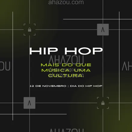 posts, legendas e frases de música & instrumentos para whatsapp, instagram e facebook: Vamos celebrar o dia do hip hop com muita música e cultura! 🤩
#hiphop #diadohiphop #AhazouEdu #música  #instrumentos  #aulademusica  #aprendamúsica 