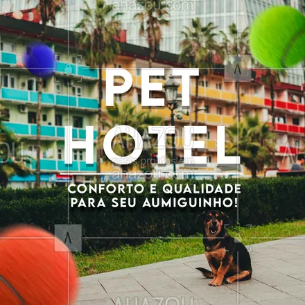 posts, legendas e frases de dog walker & petsitter para whatsapp, instagram e facebook: Traga seu pet para o nosso hotelzinho.
Você vai se encantar com o nosso espaço e seu pet com certeza vai amar! #AhazouPet  #hotelpet #hotelzinho #cao #dog