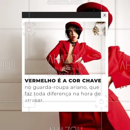 posts, legendas e frases de assuntos variados de Moda para whatsapp, instagram e facebook: E ai, se identificou? Comenta aqui embaixo e marca aquela amiga ariana! #AhazouFashion #lookdodia #fashion #OOTD #style #moda #outfit #aries