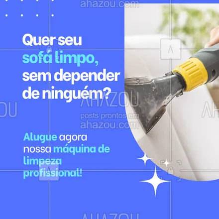 posts, legendas e frases de  para whatsapp, instagram e facebook: Você mesmo pode deixar seu estofado como novo!
💡 Fácil de usar, potente e ideal pra quem quer economia sem abrir mão da qualidade.
📲 Chame agora no direct e garanta sua locação!
#limpezadeestofados #locaçãodemáquina #sofalimpo #façavocêmesmo #limpezaprofissional #diadelimpeza