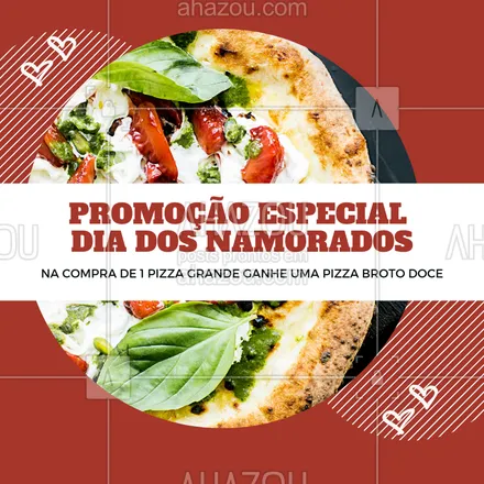 Cozinha da Sara: Pizza do Dia dos Namorados 