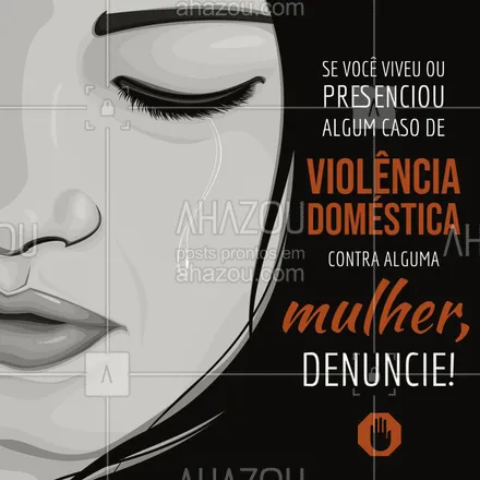 posts, legendas e frases de posts para todos para whatsapp, instagram e facebook: É muito importante que não deixemos essas situações passarem. Denuncie! Ligue 180! #violenciadomestica #mulheres #mulher #ligue180 #ahazou 