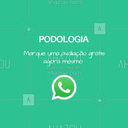 posts, legendas e frases de podologia, manicure & pedicure para whatsapp, instagram e facebook: Fazemos tratamento de podologia. Venha conhecer.  #manicure #ahazou #podologia #pes 