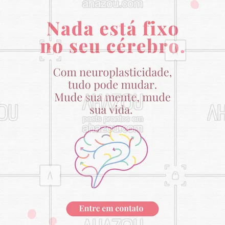 posts, legendas e frases de para whatsapp, instagram e facebook: A neuroplasticidade é a chave para libertar-se de velhos padrões.
Se você quer evoluir, seu cérebro pode — e vai — acompanhar.
Vamos nessa juntos?
#neuroplasticidade #novoscomportamentos #desenvolvimentopessoal #mudancadeparadigma #neurociencia
