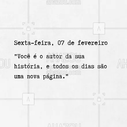 posts, legendas e frases de  para whatsapp, instagram e facebook: 📖 A caneta está nas suas mãos. Que tal começar a escrever hoje um capítulo cheio de coragem, amor e determinação? O melhor ainda está por vir. ✨ #NovoCapítulo #AutorDaVida#ahazou #frasesmotivacionais #motivacionais #motivacional #frasedodia
