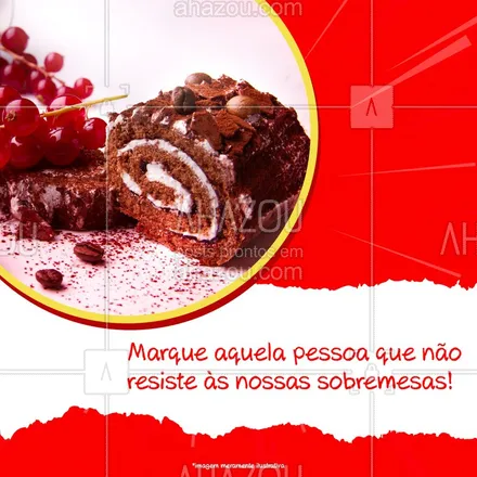 posts, legendas e frases de assuntos variados de gastronomia para whatsapp, instagram e facebook: Quem gosta de doce fica louco com tanta opção. ??? 
#vempraca #ahazoutaste #delicia #food