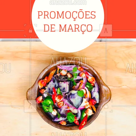 posts, legendas e frases de marmitas para whatsapp, instagram e facebook: Confere só os precinhos especiais desse mês! #ahazou #promoçao #promocional #promoçoesdomes