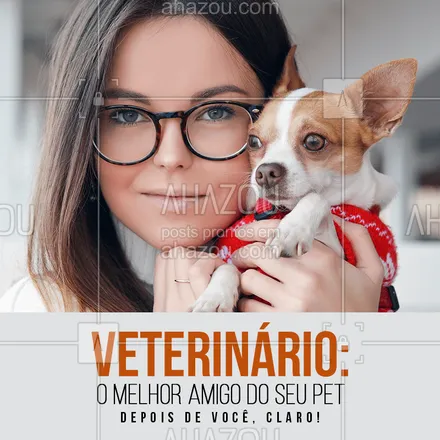 posts, legendas e frases de veterinário para whatsapp, instagram e facebook: Aquela amizade recheada de amor e cuidado ❤??
#pet #veterinario #bandbeauty #ahazou
